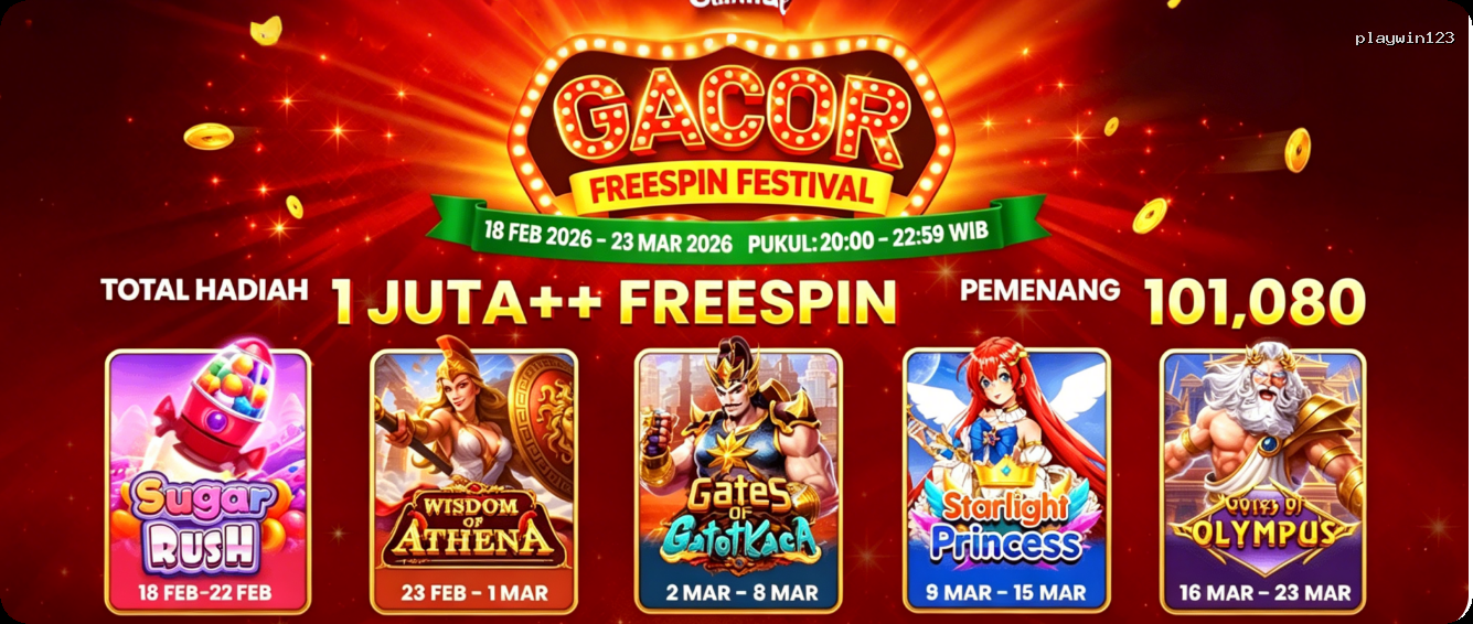 Login playwin123 Sekarang Bonus Melimpah
